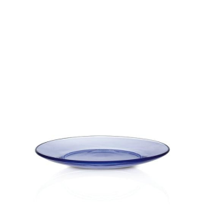 Duralex Lys Marine kék átlátszó üveg, desszert tányér, 19 cm, 201198