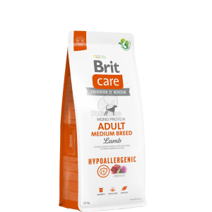  Brit Care Hypo-Allergenic Adult Medium Breed Lamb & Rice 1 kg