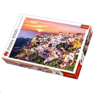 Trefl Santorini naplemente 1000 db-os puzzle (10435)