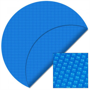  Teichtip szolártakaró medencetakaró fólia kerek 3,6 m 400µ PE fólia kék 60244