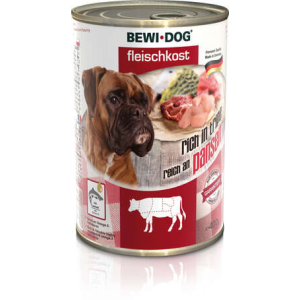 Bewi-Dog pacalban gazdag konzerves eledel (6 x 400 g) 2.4 kg
