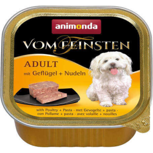 Animonda Vom Feinsten Adult – Szárnyashúsos és tésztás kutyaeledel (44 x 150 g) 6.6 kg