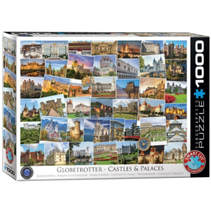Eurographics 1000 db-os puzzle - Globetrotter, Castles & Palaces (6000-0762)