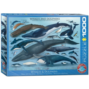 Eurographics 1000 db-os puzzle - Whales and Dolphins (6000-0082)
