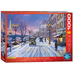 Eurographics 1000 db-os puzzle - Christmas Eve in Paris, Dominic Davison (6000-0785)