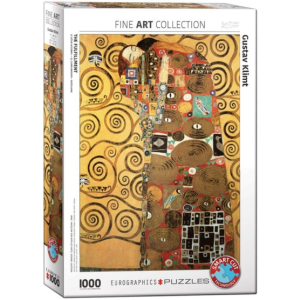 Eurographics 1000 db-os puzzle - The Fulfillment, Klimt - Fine Art Collection (6000-9961)