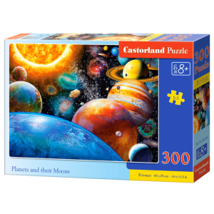 Castorland 300 db-os puzzle - Bolygók és holdjaik (B-030262)