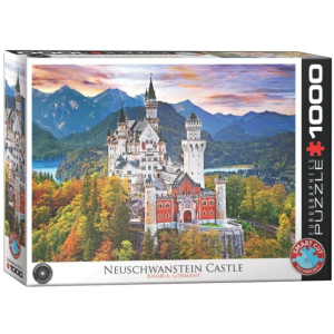 Eurographics 1000 db-os puzzle - Neuschwanstein Castle, Bavaria, Germany (6000-0946)