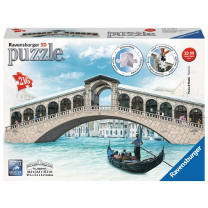 Ravensburger 216 db-os 3D puzzle - Rialto-híd - Velence (12518)