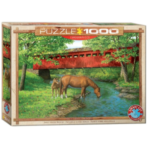 Eurographics 1000 db-os puzzle - Sweet Water Bridge, Clayton Weirs (6000-0834)