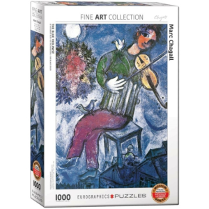 Eurographics 1000 db-os puzzle - The Blue Violinist, Chagall (6000-0852)