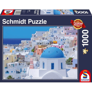 Schmidt 1000 db-os puzzle - Santorini, Cyclades (58947)