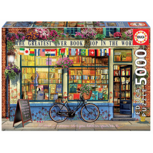 Educa 5000 db-os puzzle - A legjobb könyvesbolt (18583)