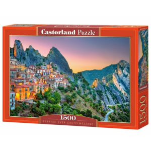 Castorland 1500 db-os puzzle - Castelmezzanoi naplemente (C-151912)