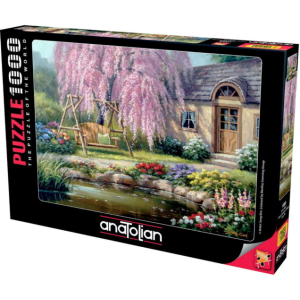 ANATOLIAN 1000 db-os puzzle - Cherry Blossom Cottage (1089)