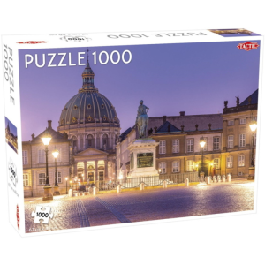Tactic 1000 db-os puzzle - A világ körül - Amalienborg palota, Koppenhága (56697)