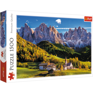 Trefl 1500 db-os puzzle - Dolomitok - Olaszország (26163)