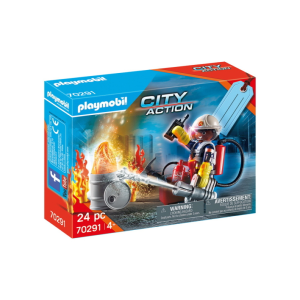 Playmobil - City Action - Tűzoltó Ajándékszett játékszett