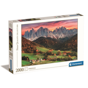 Clementoni 2000 db-os puzzle - High Quality Collection - Villnössertal (32570)