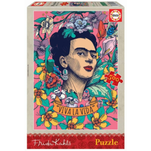 Educa 500 db-os puzzle - Viva la Vida Frida Kahlo (19251)