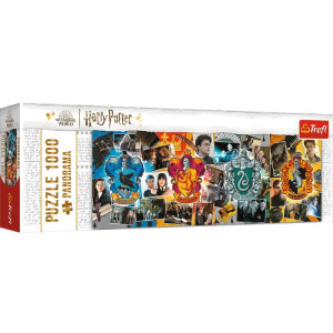 Trefl 1000 db-os Panoráma puzzle - Harry Potter - A négy roxforti ház (29051)