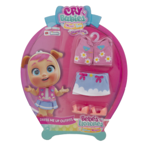 IMC Toys Cry Babies Varázskönnyek - Dress Me Up baba - Ruha szett kiegészítő (IMC084674)