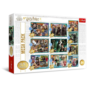 Trefl 10 az 1-ben puzzle (20,35,48 db-os) Harry Potter - Mega pack (90392)
