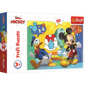 Trefl 30 db-os puzzle - Mickey Mouse és Donald kacsa (18289)