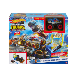 Mattel Hot Wheels Monster Trucks Live Aréna játékszett - Smash Race Challenge (HNB87-HNB89)