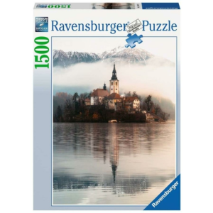 Ravensburger 1500 db-os puzzle - The Island of wishes - Bled, Slovenia (17437)