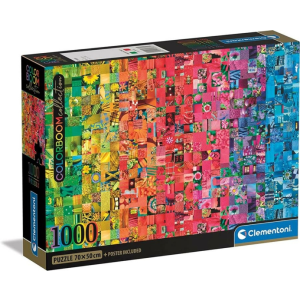 Clementoni 1000 db-os Compact puzzle - ColorBoom Collection - Kollázs (39781)