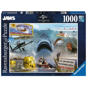 Ravensburger 1000 db-os puzzle - Universal Artist Collection - Jaws (17450)