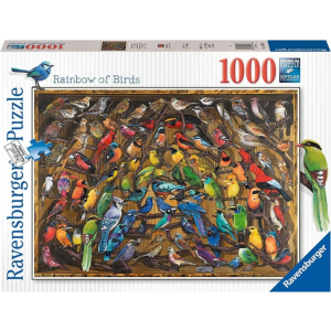 Ravensburger 1000 db-os puzzle - Rainbow of Birds (17478)