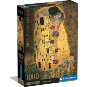 Clementoni 1000 db-os puzzle Museum Collection - Klimt - A csók (39790)