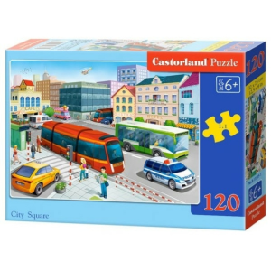 Castorland 120 db-os puzzle - Városi forgalom (B-13555)