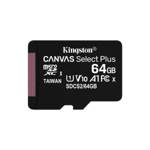 Kingston SDCS2/64GB memóriakártya MicroSDXC 64GB Canvas Select Plus 100R A1 C10 + Adapter