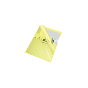 ESSELTE Genotherm &#039;L&#039; A4, 150 micron víztiszta felület Esselte Luxus sárga
