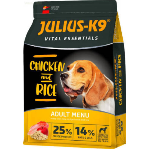 Julius K9 Julius-K9 HighPremium Adult Vital Essentials Poultry&Rice 12kg