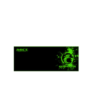 iMice PD-83 egérpad fekete-zöld (6920919256517) (PD-83_GR) - Egérpad