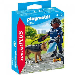 Playmobil 71162 - Rendőr nyomozó kutyával