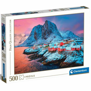 Clementoni Hamnoy, Norvégia HQC puzzle 500 db-os – Clementoni