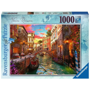 Ravensburger 1000 db-os puzzle - Velencei romantika (15262)