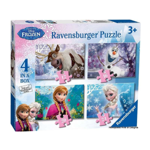 Ravensburger : Jégvarázs 4 az 1-ben puzzle