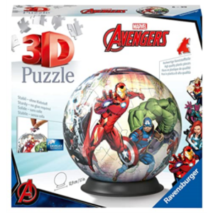 Ravensburger 72 db-os 3D gömb puzzle - Marvel - Bosszúállók