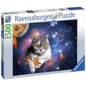 Ravensburger 1500 db-os puzzle - Cicák az űrben (17439)