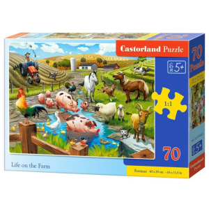 Castorland 70 db-os puzzle - Élet a farmon (B-070060)