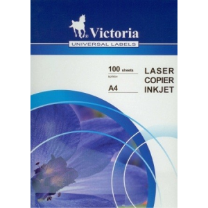  Etikett címke VICTORIA 70x50,8mm, 15 címke/lap, 100 lap/csomag