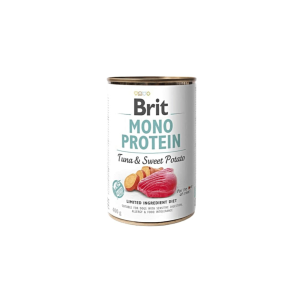  Brit Mono Protein tonhallal és édesburgonyával konzerv 400g