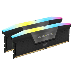 Corsair Memory Kit VENGEANCE RGB - 48GB (2 x 24GB) - DDR5 DRAM 5200MHz C38 (CMH48GX5M2B5200C38)