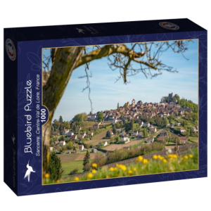 Bluebird 1000 db-os puzzle - Sancerre, Centre-Val de Loire, France (90443)